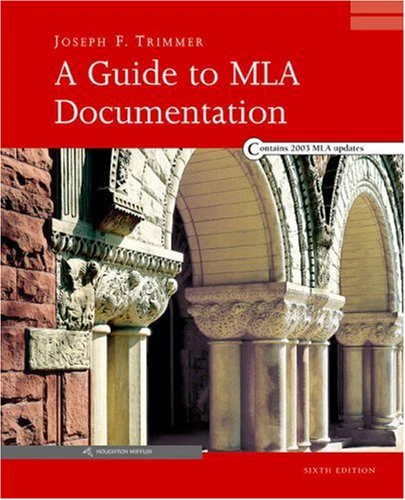 A Guide to MLA Documentation