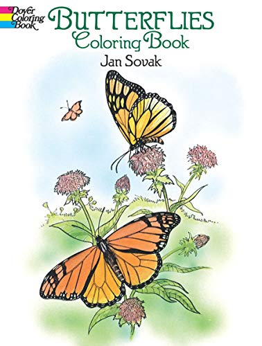 Dover Publications-Butterflies Coloring Book (Dover Nature Coloring Book)
