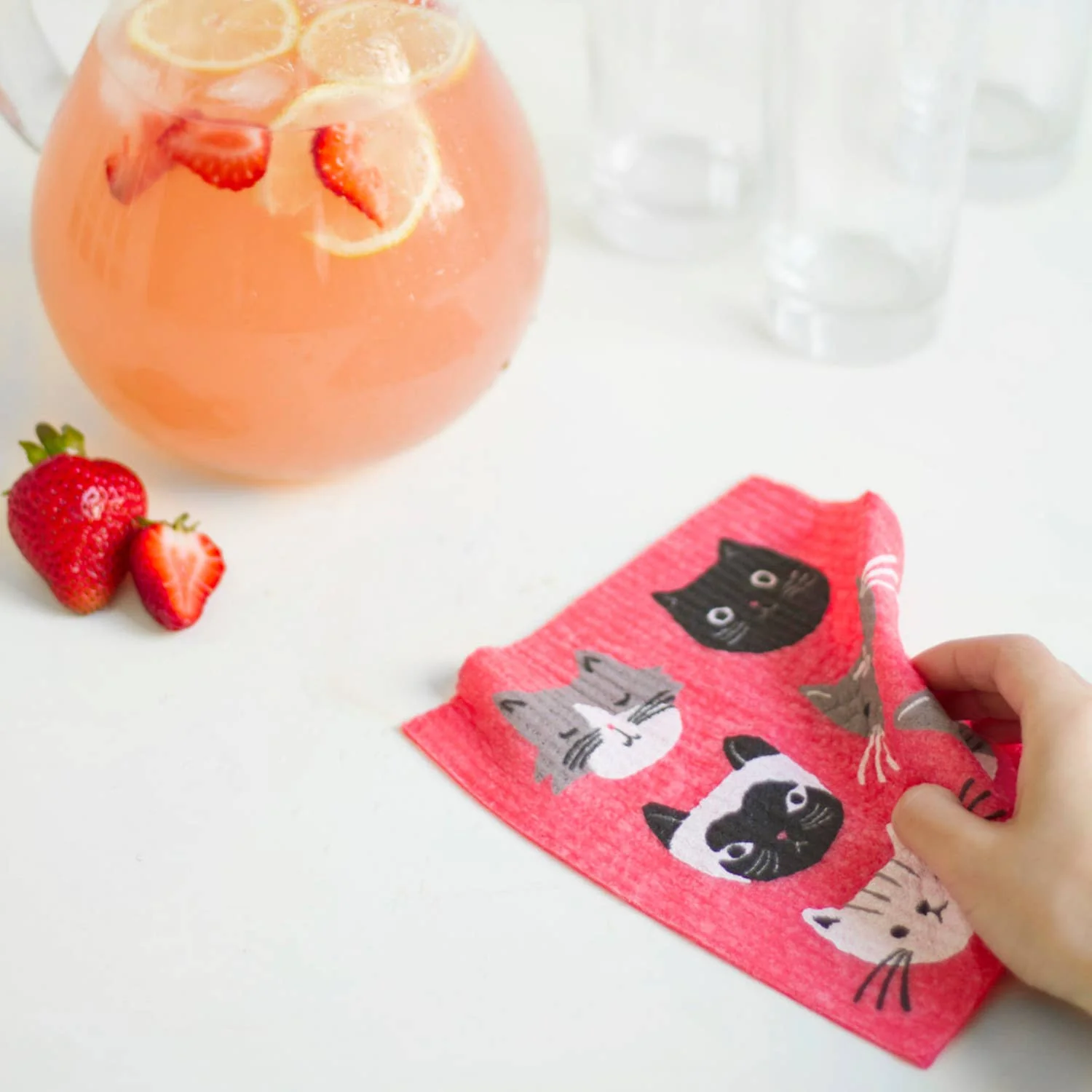 Ecologie: Cats Meow Swedish Dishcloth - Image 6