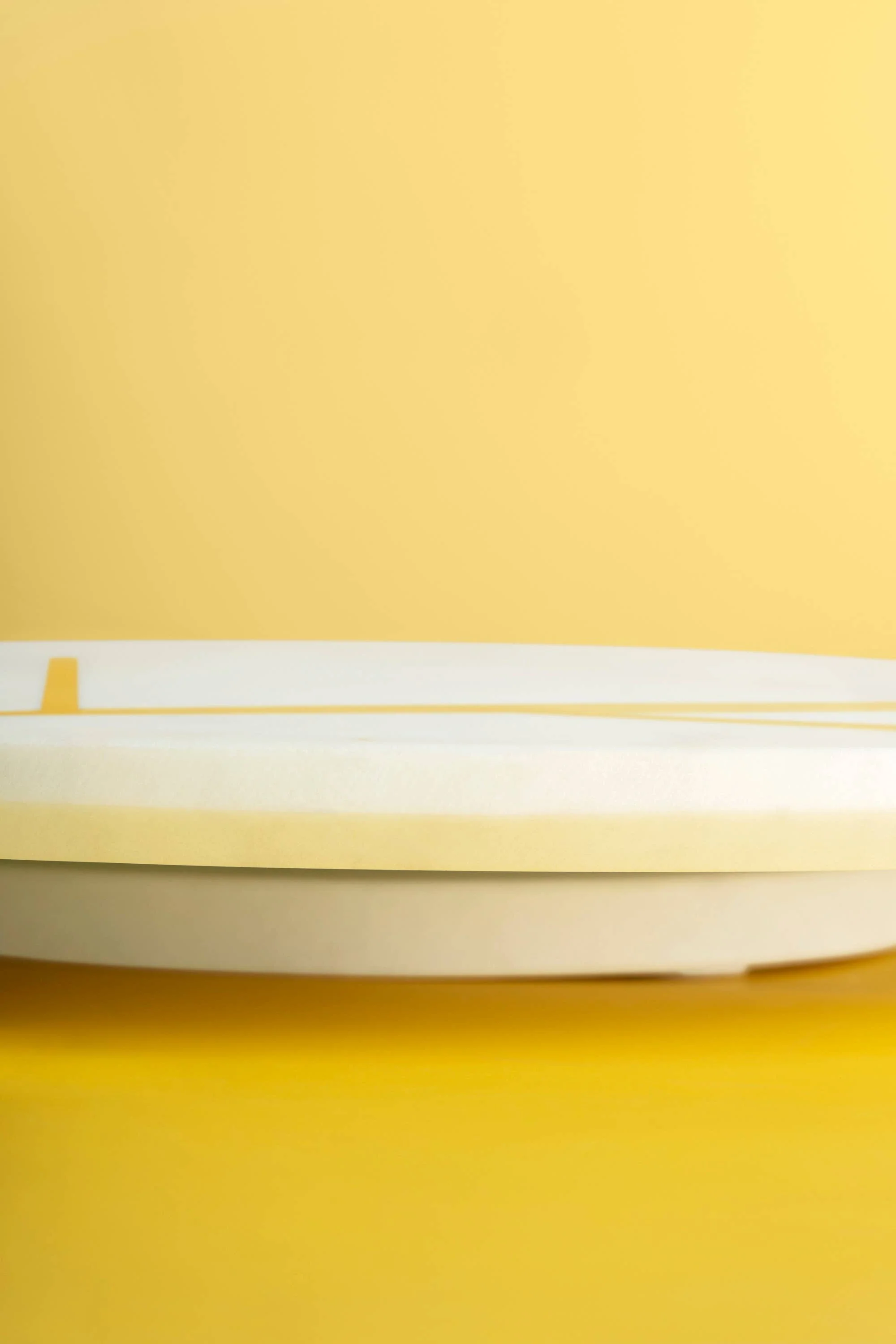 Gauri Kohli: Infinia Marble Lazy Susan - 16" x 16" X 2" - Image 2