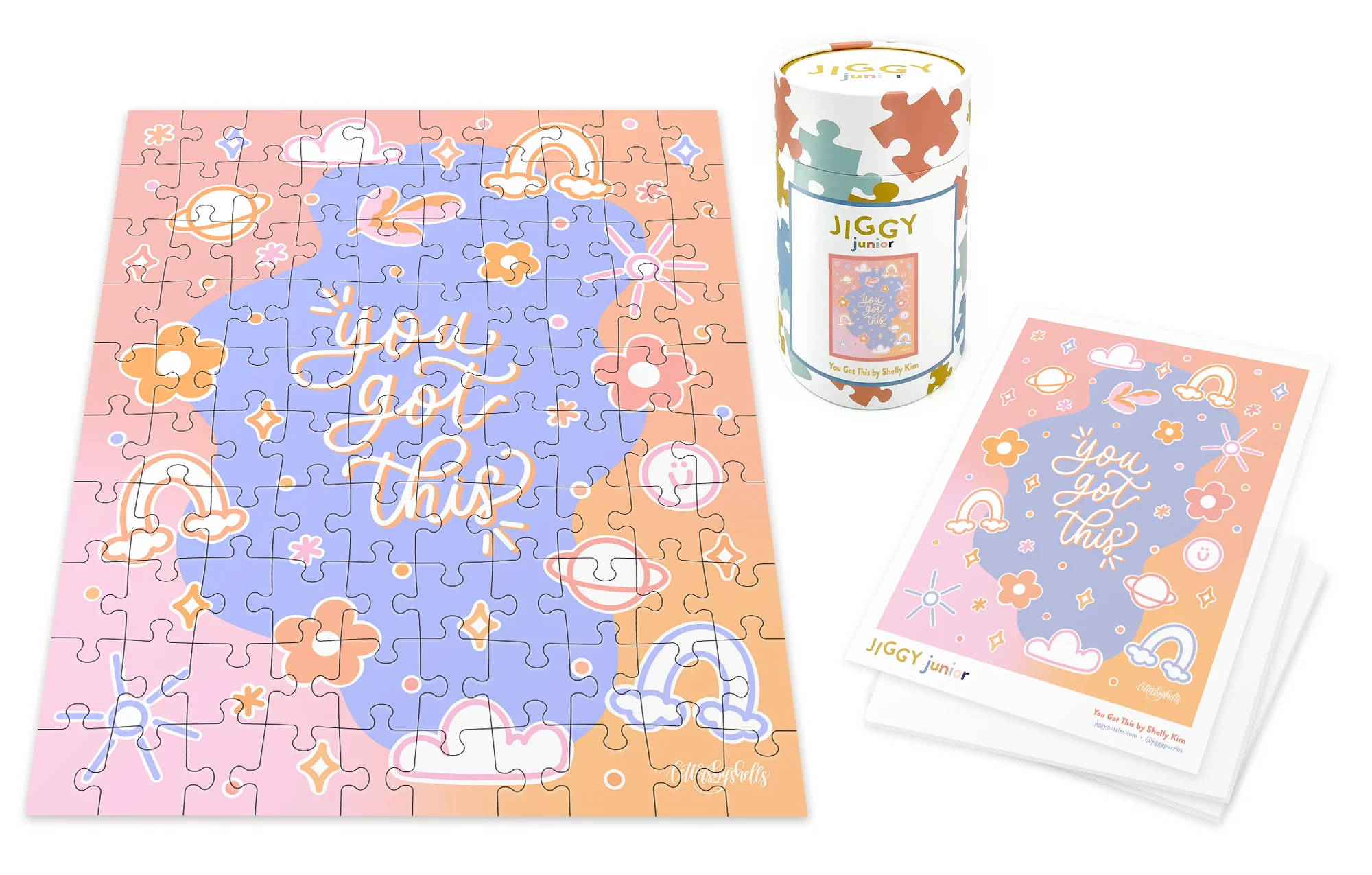 JIGGY Puzzles: JIGGY Junior 100pc: You Got This by Shelly Kim