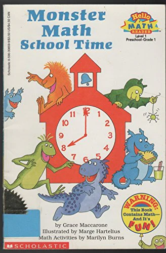 Monster Math School Time (level 1) (Hello Reader, Math)