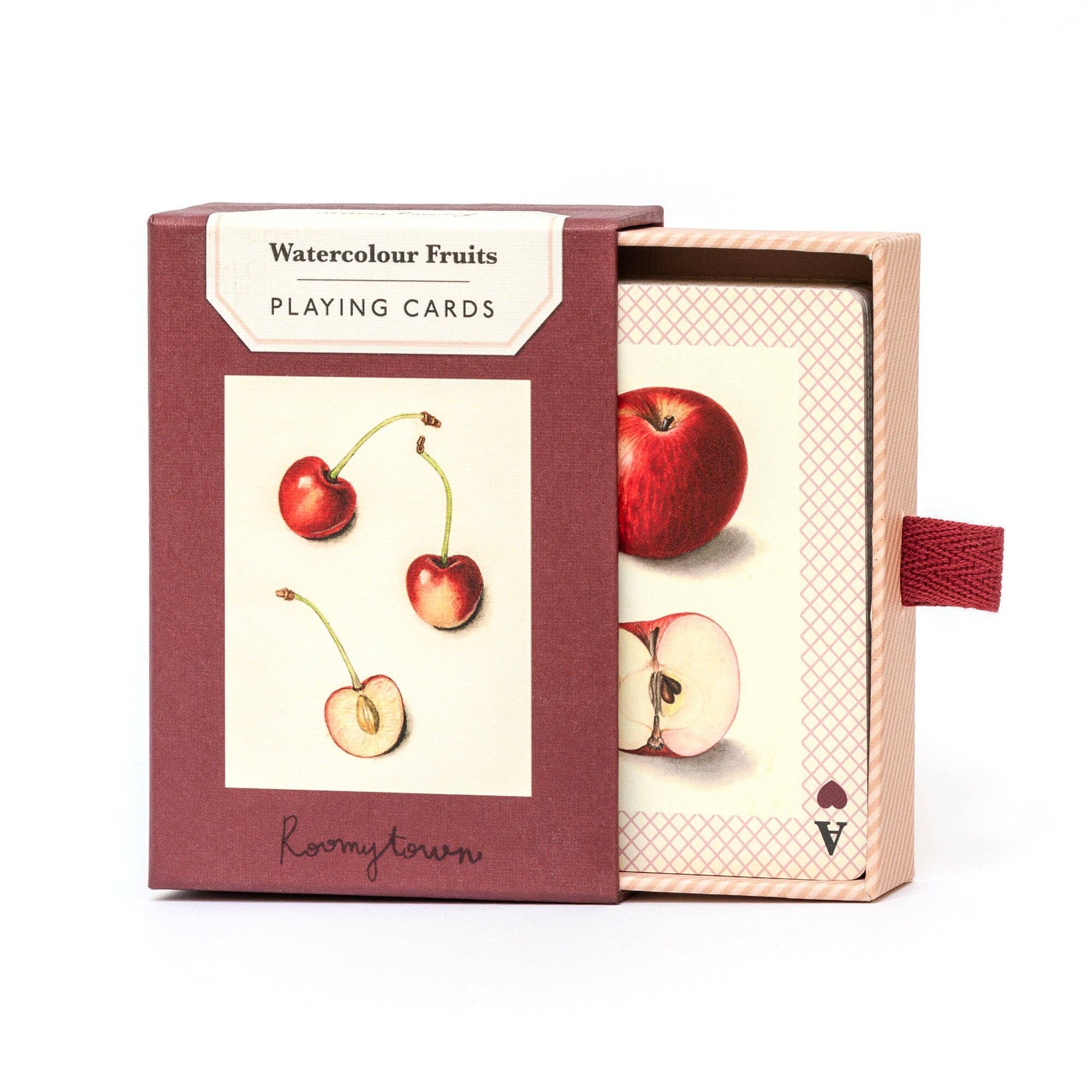 Roomytown Inc: Watercolour Fruits Single Playing Card Deck - Image 2