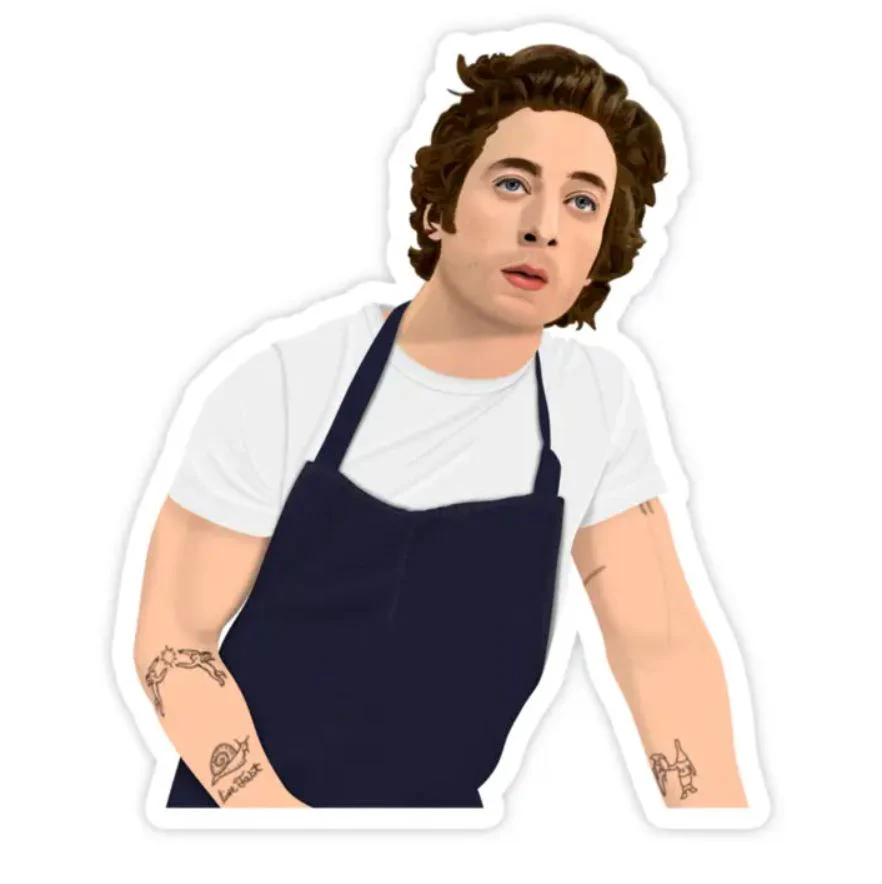 Shop Trimmings: Carmy - the Bear Jeremy Allen White Sticker
