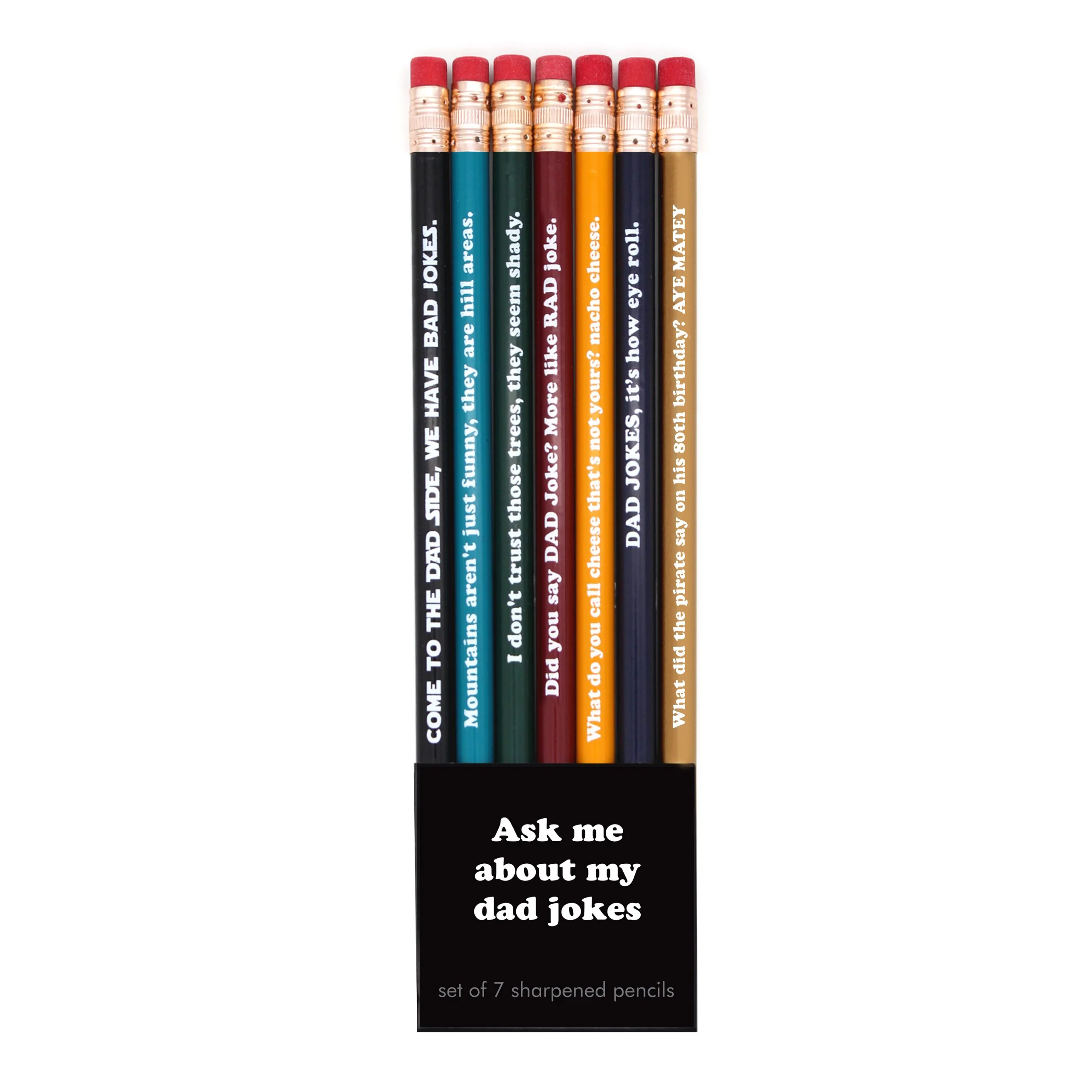 Snifty: Ask Me About My Dad Jokes Pencil Set