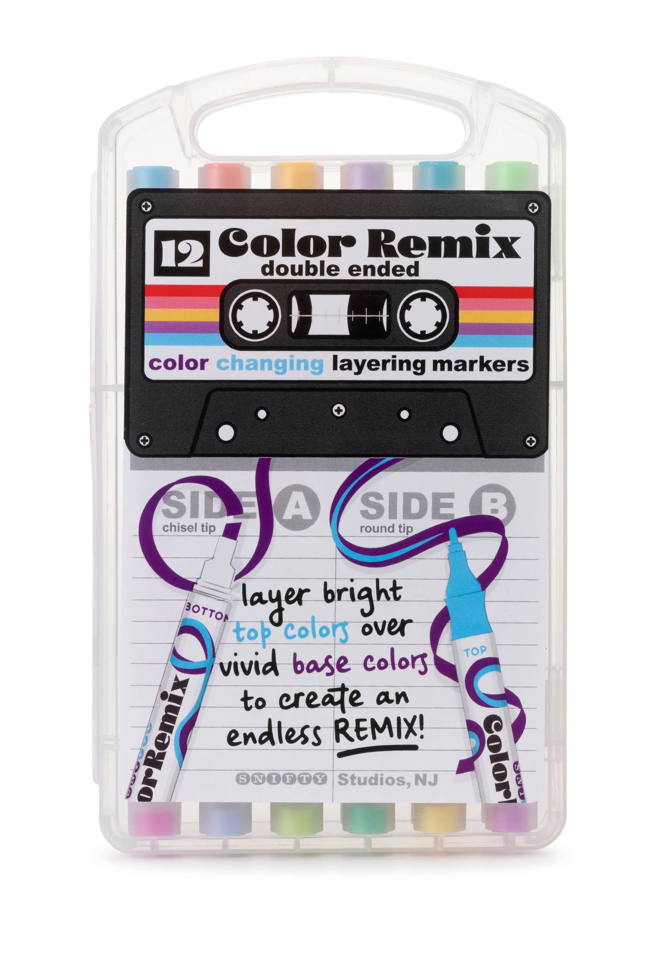 SNIFTY: COLOR REMIX- DOUBLE ENDED COLOR CHANGING LAYERING MARKERS