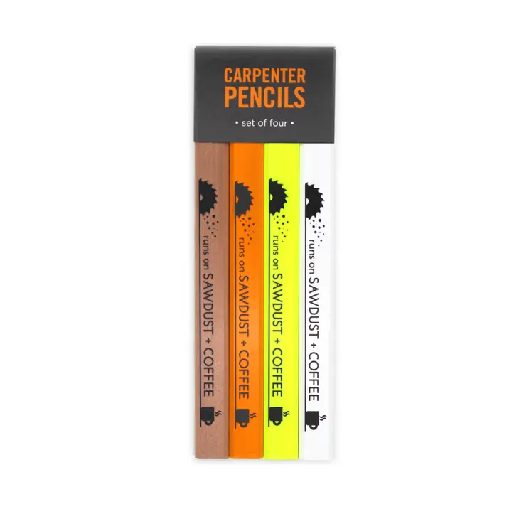 Snifty: Sawdust & Coffee Carpenter Pencil Set