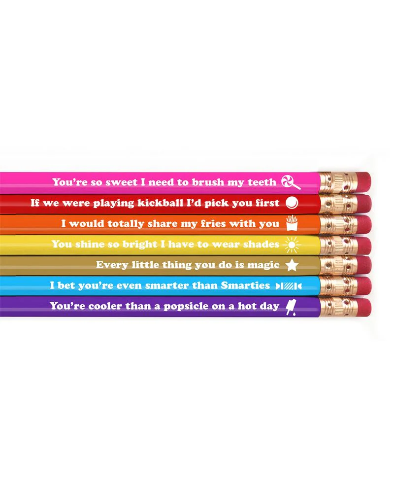 Snifty: Share My Fries Pencil Set of 6
