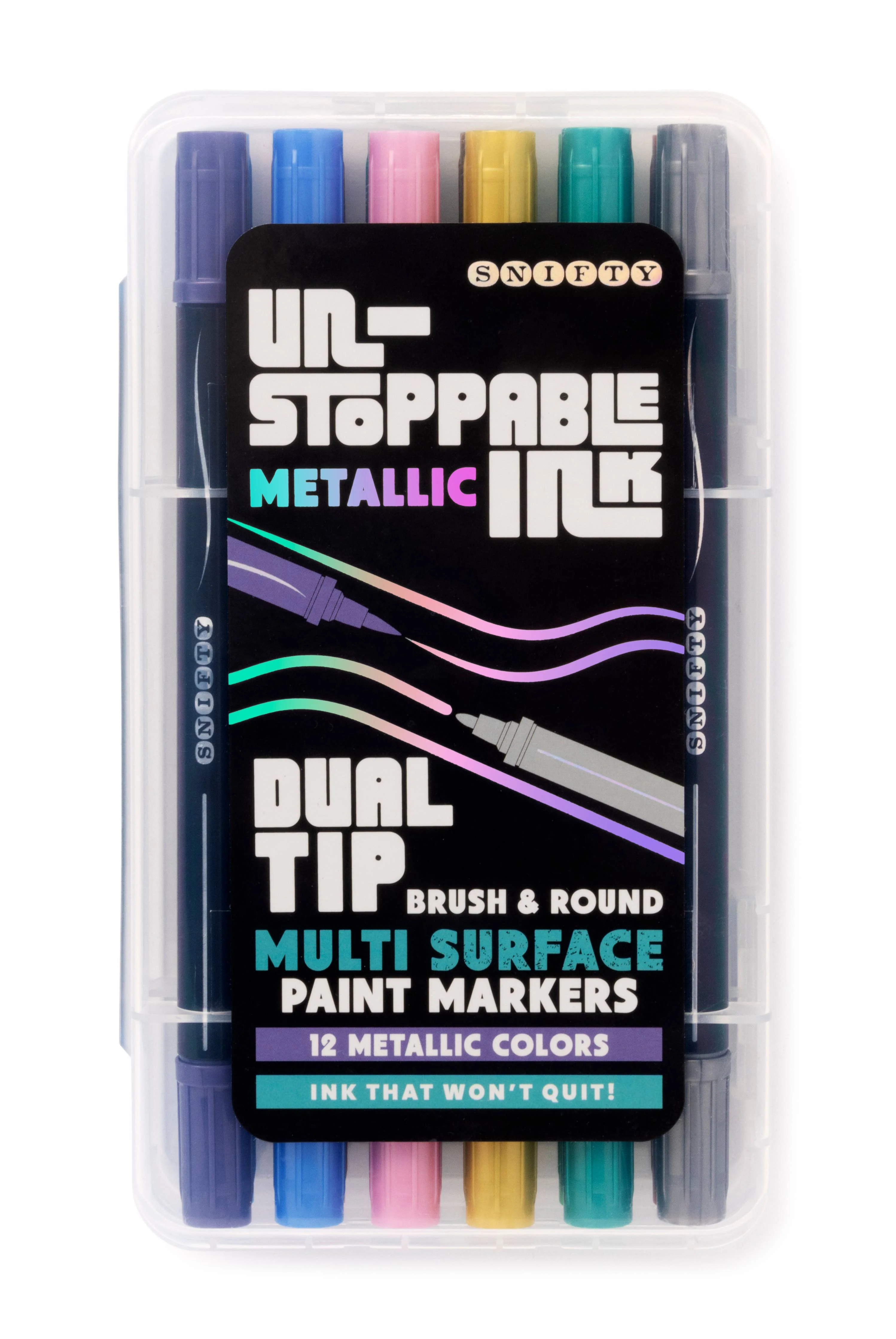 SNIFTY: UN-STOPPABLE INK MARKERS - METALLIC