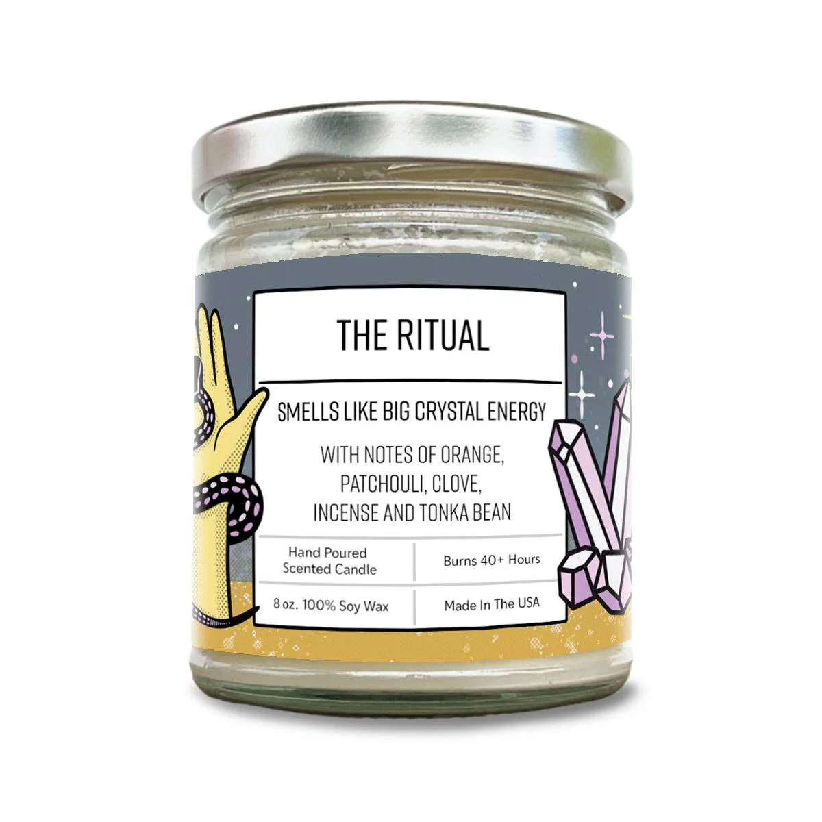 Two Little Fruits: Incense Moon Candle: The Ritual - Image 2