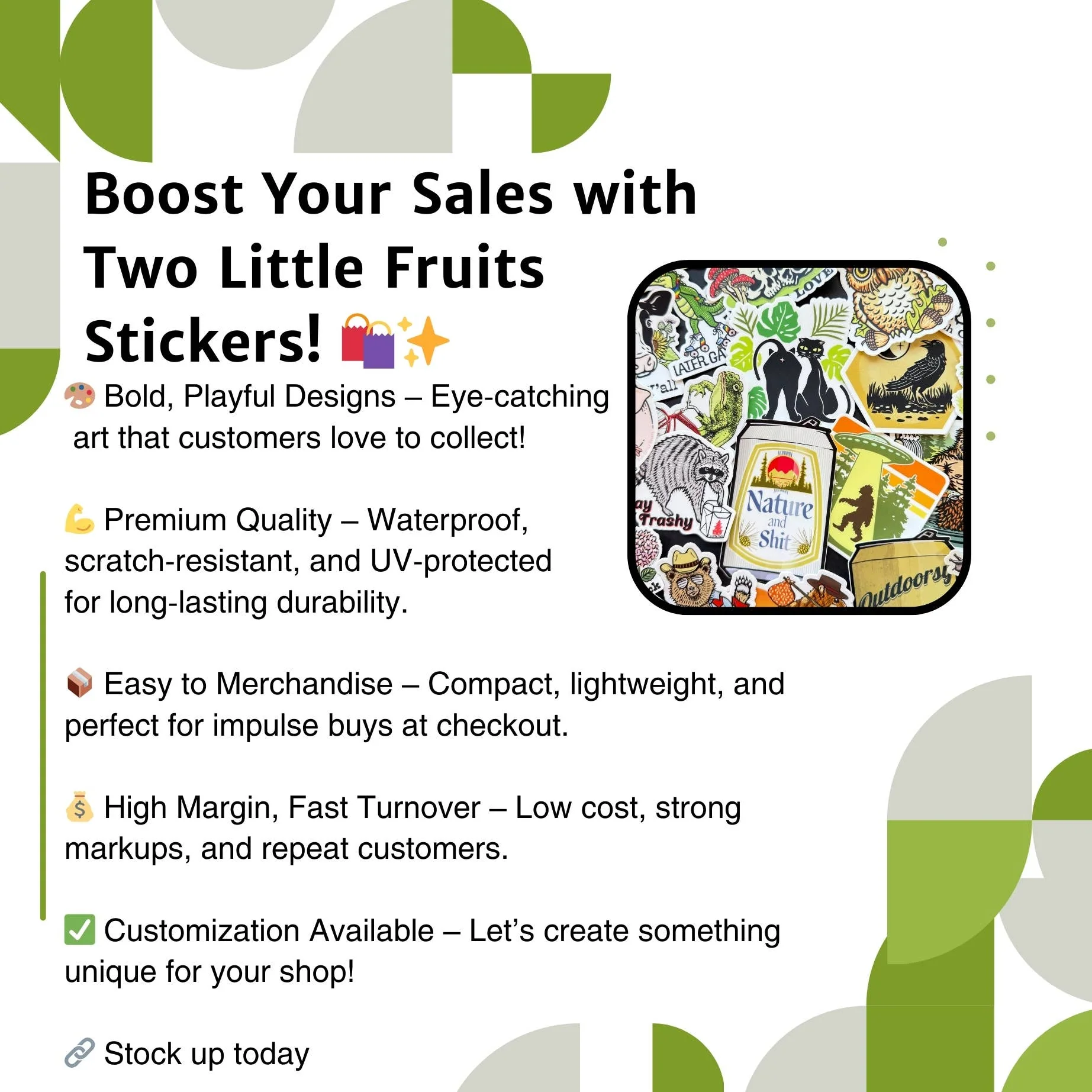 Two Little Fruits: Stickers Western Cowboy – Durable Vinyl for Gifts & Gear - Image 3