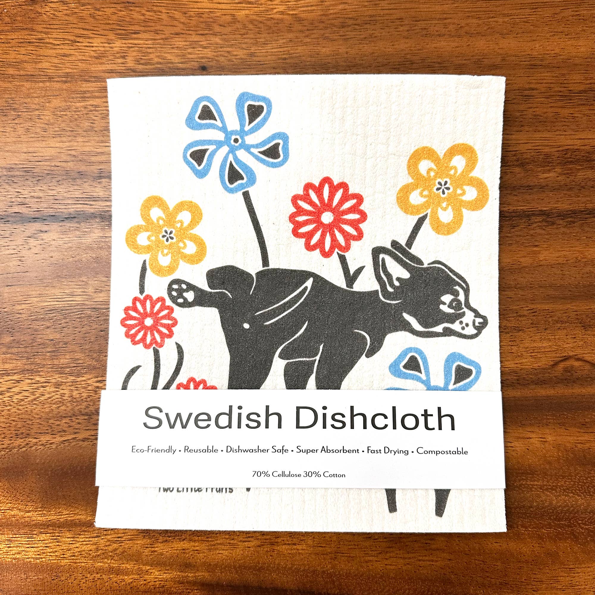 Two Little Fruits: Swedish Dishcloth - Funny Dog Dishcloth – Reusable Swedish - Image 7