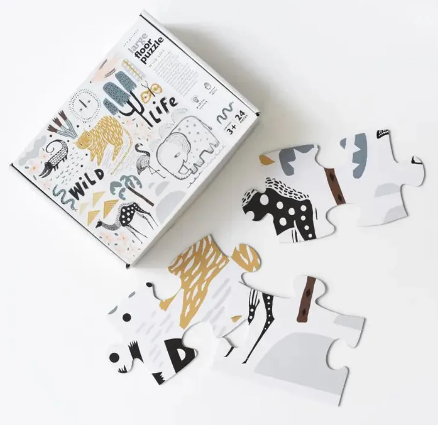 Wee Gallery Floor Puzzle: Wild Life